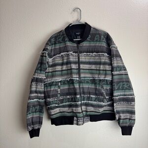 Forever 21 Bomber Quilted Jacket Today Tomorrow Size XL